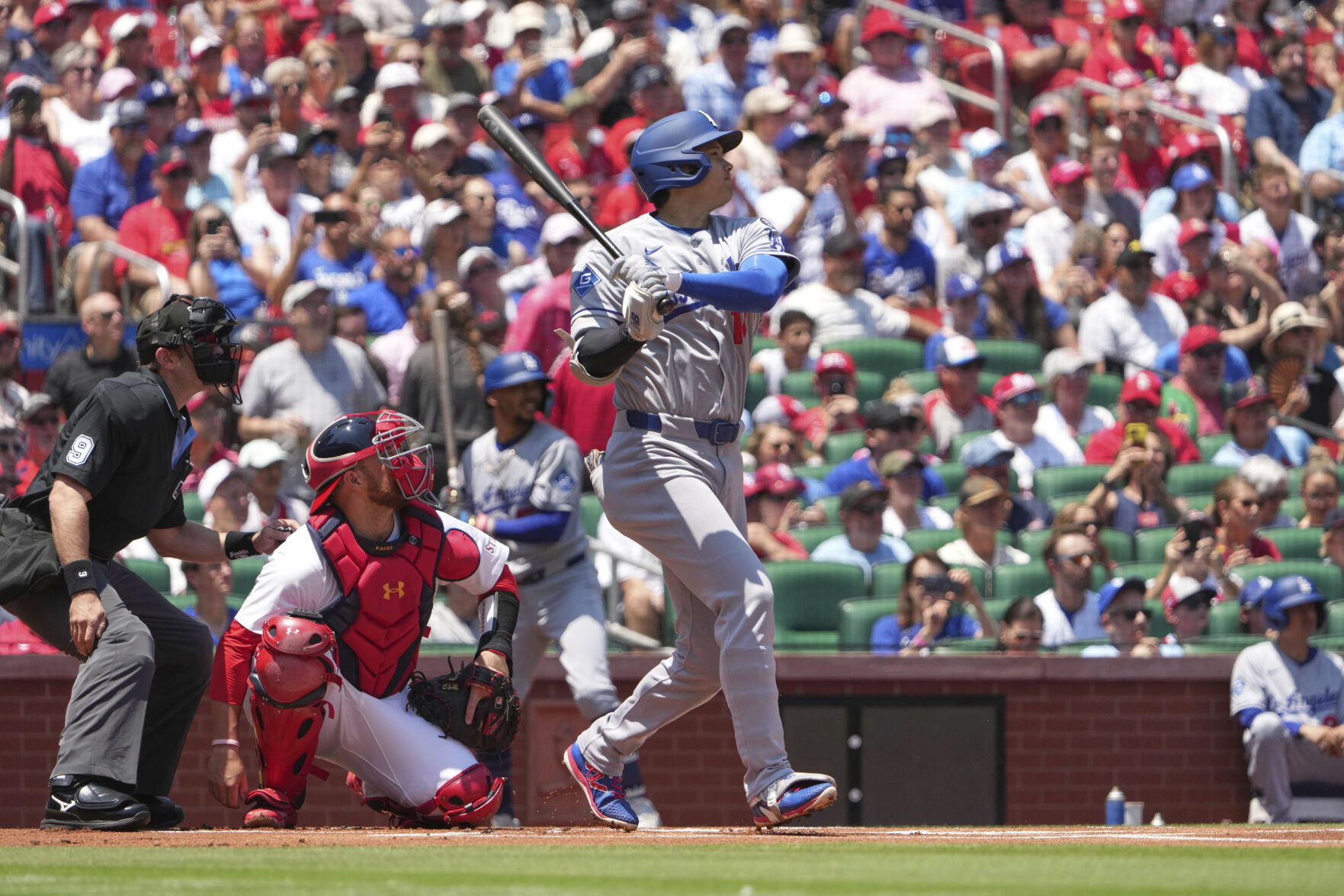 Dodgers Cardinals Baseball